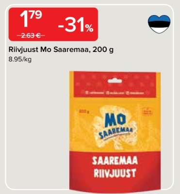 Riivjuust Mo Saaremaa