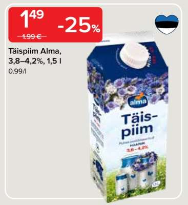 Täispiim Alma