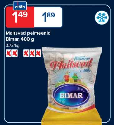Maitsvad pelmeenid
