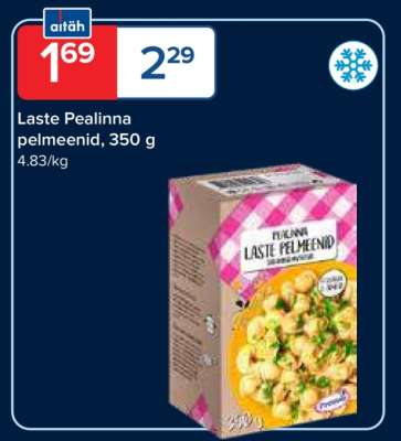 Laste Pealinna pelmeenid, 350 g