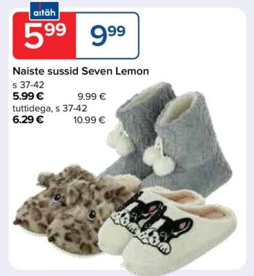 Naiste sussid Seven Lemon