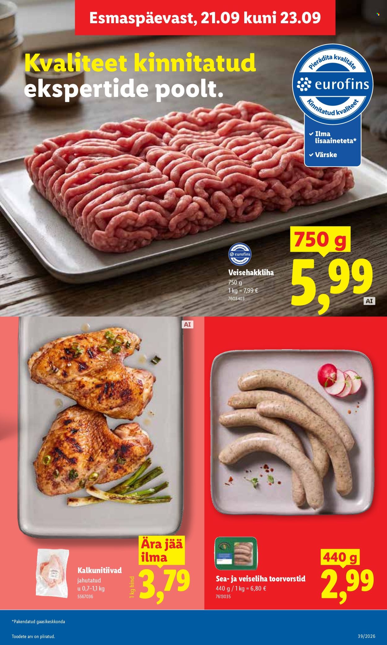 Lidl kliendileht - 21.09.2026 - 27.09.2026. Lehekülg 3