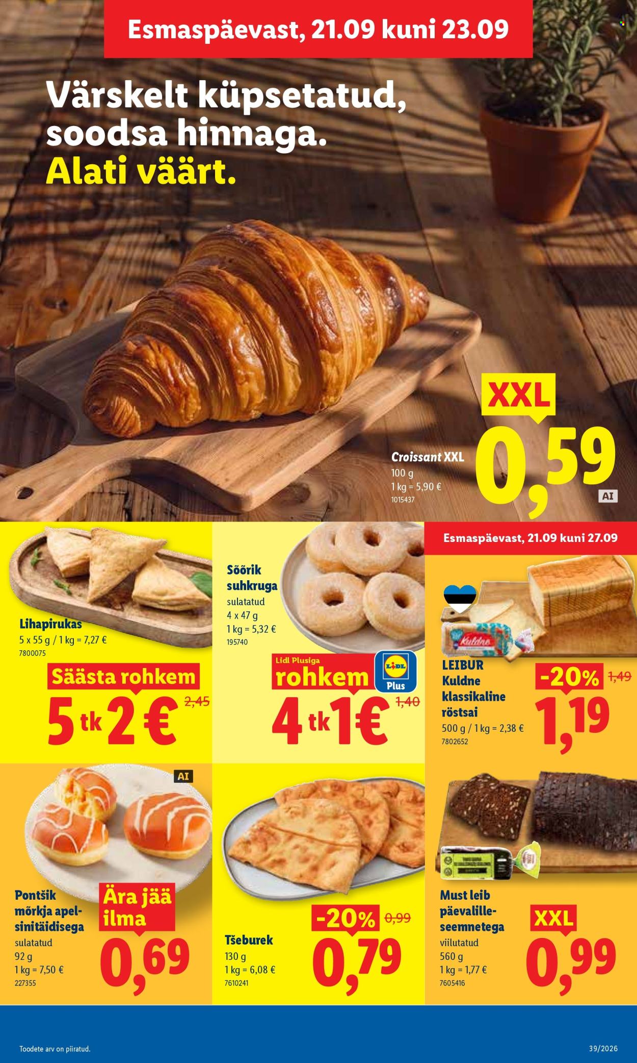 Lidl kliendileht - 21.09.2026 - 27.09.2026. Lehekülg 7