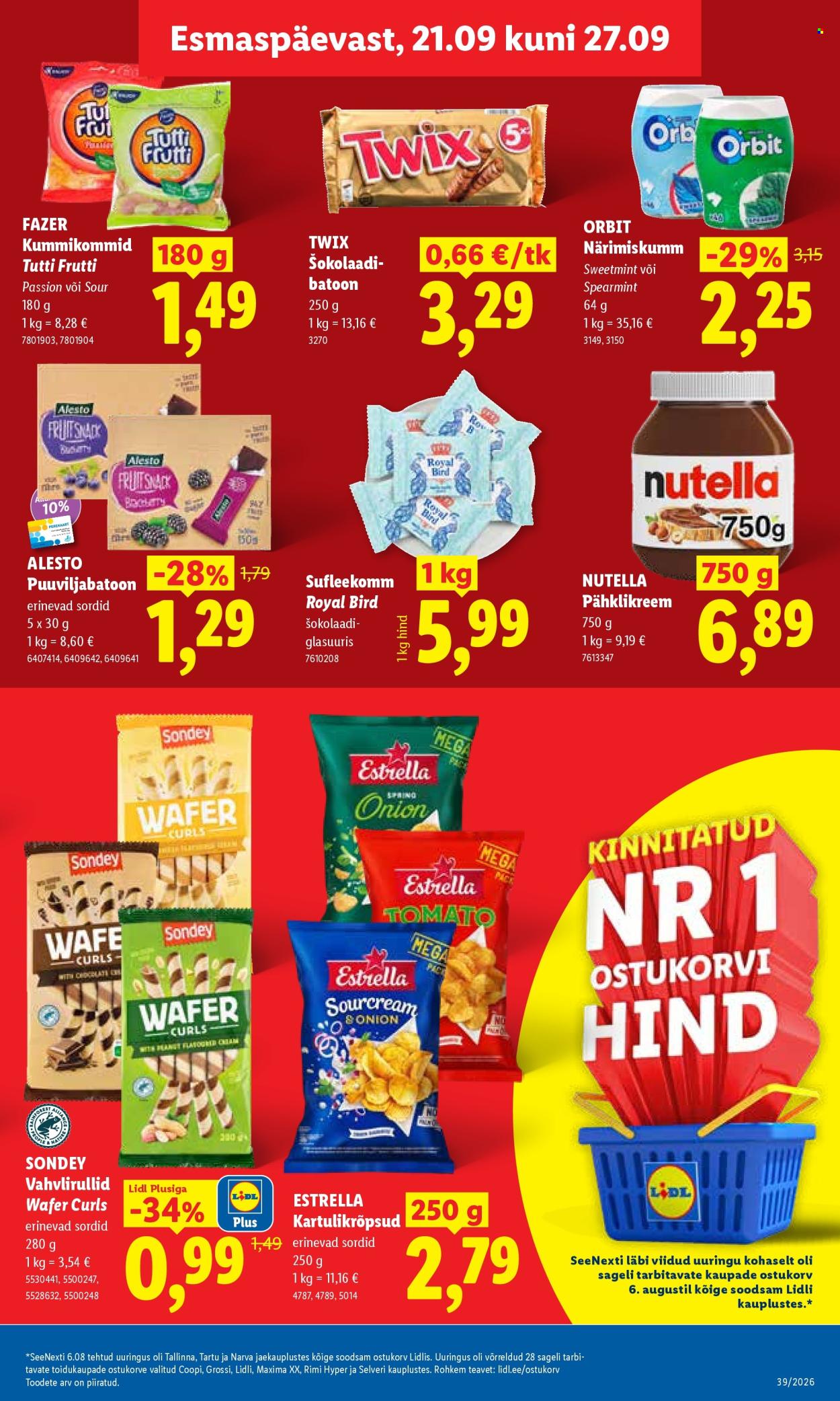 Lidl kliendileht - 21.09.2026 - 27.09.2026. Lehekülg 13