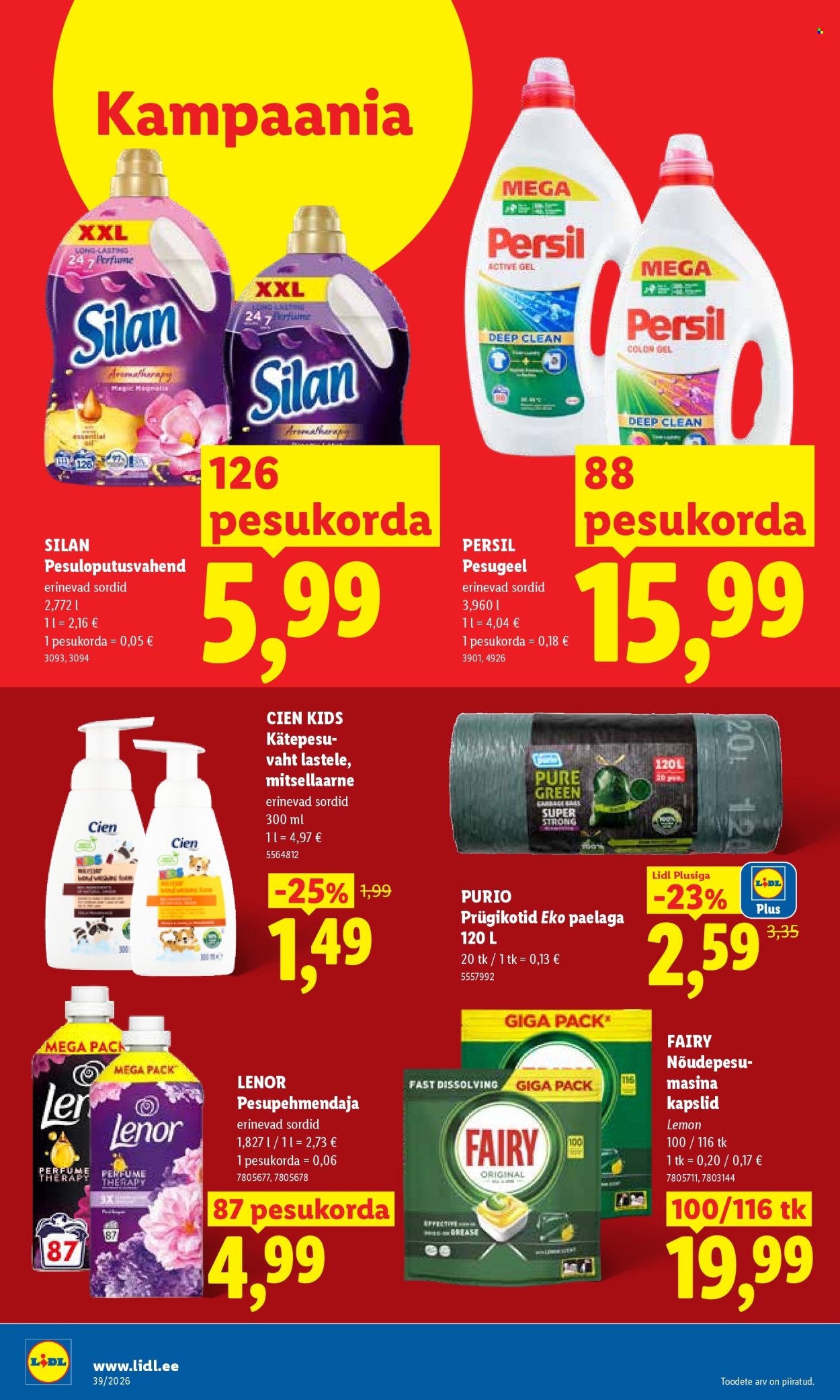 Lidl kliendileht - 21.09.2026 - 27.09.2026. Lehekülg 16