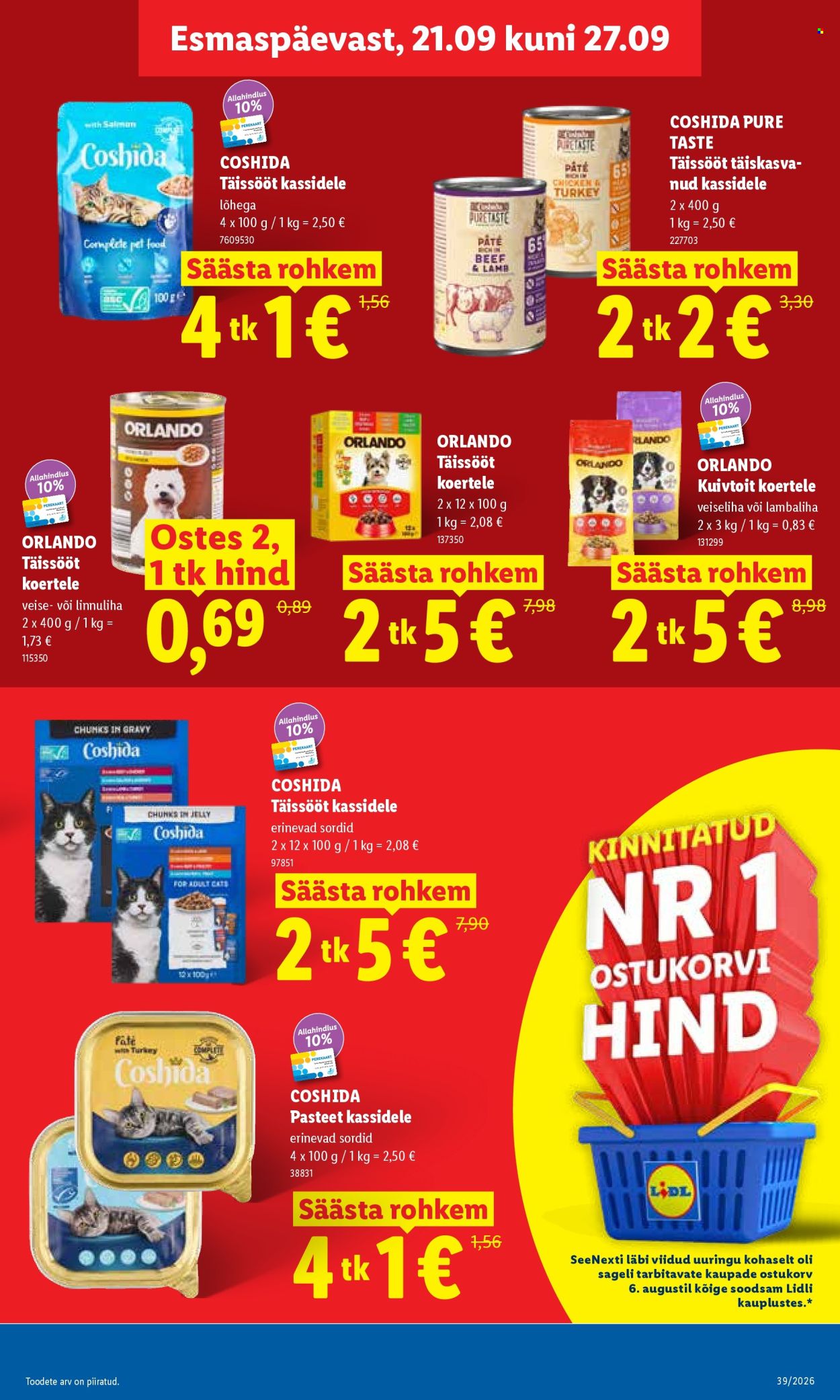 Lidl kliendileht - 21.09.2026 - 27.09.2026. Lehekülg 17