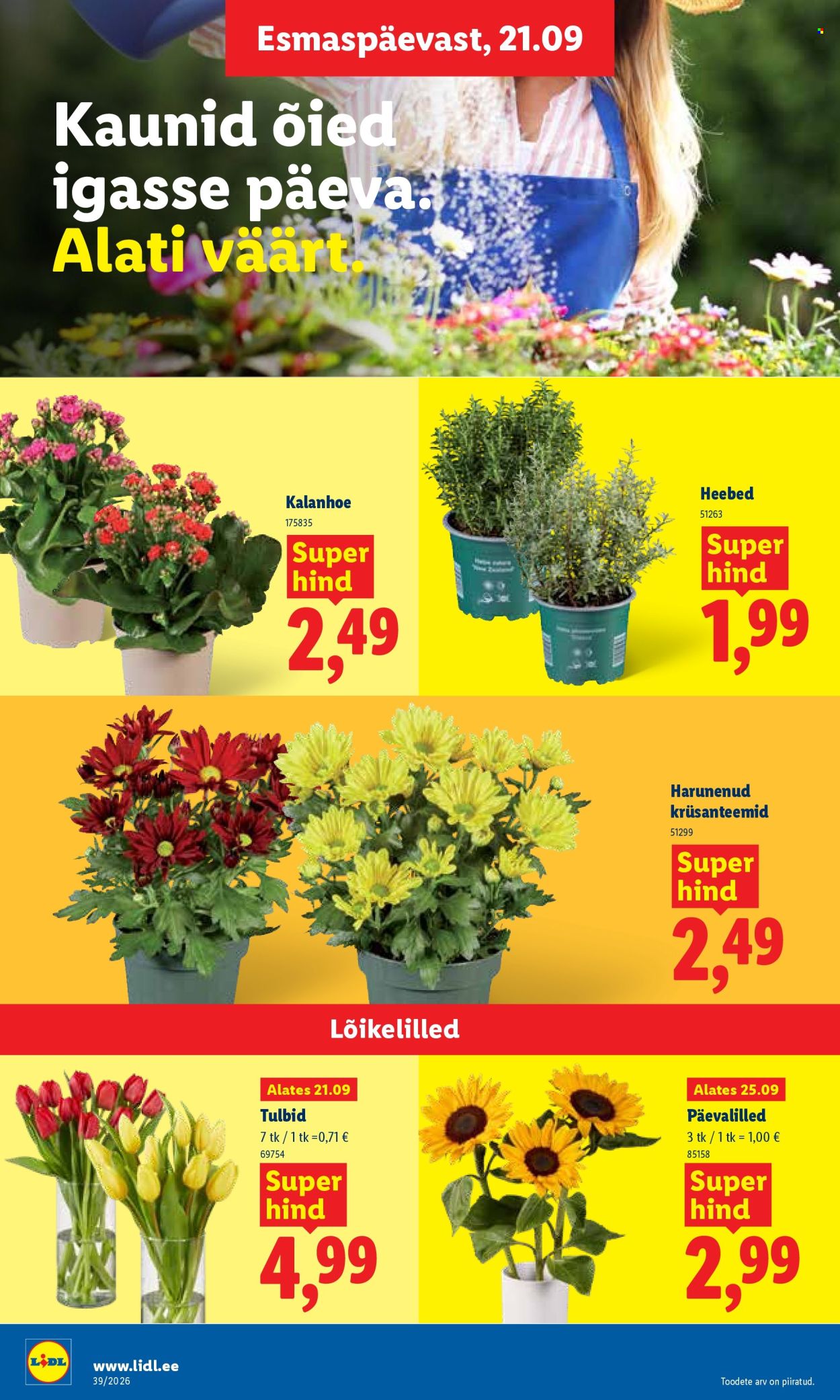 Lidl kliendileht - 21.09.2026 - 27.09.2026. Lehekülg 18
