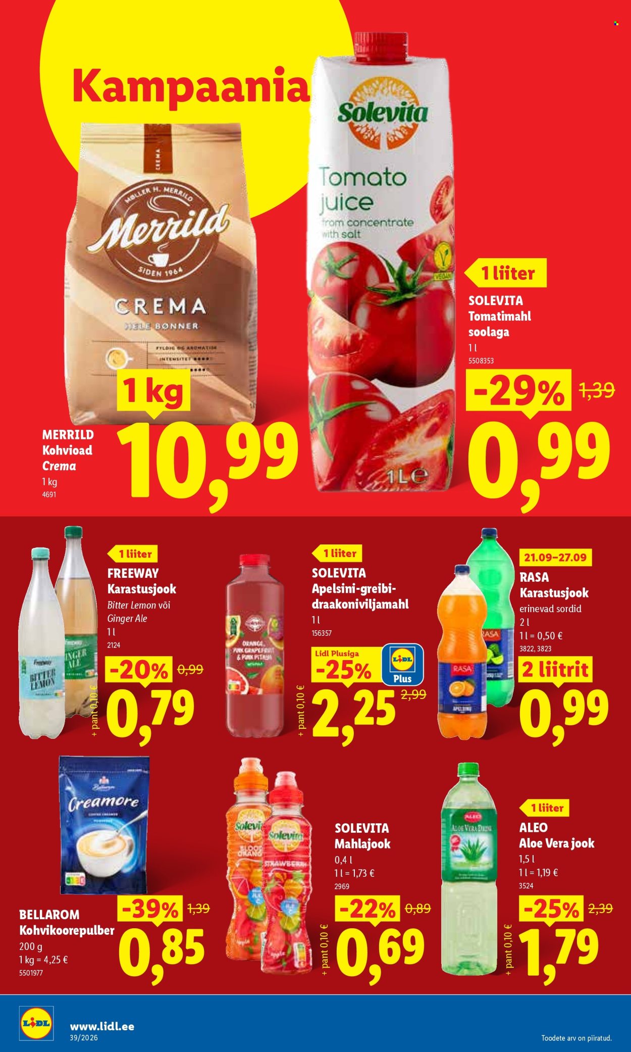 Lidl kliendileht - 21.09.2026 - 27.09.2026. Lehekülg 28