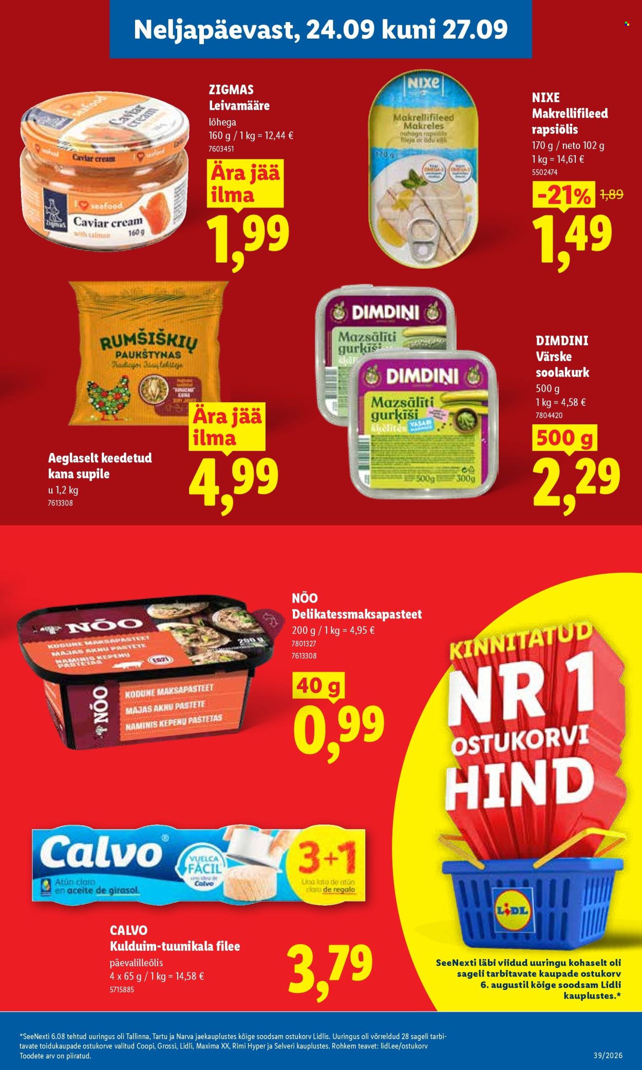 Lidl kliendileht - 21.09.2026 - 27.09.2026. Lehekülg 31