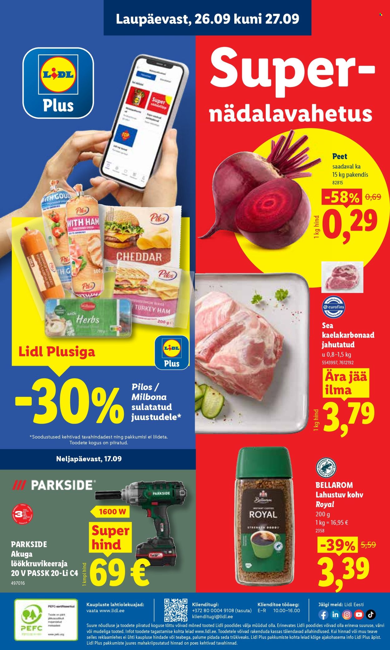 Lidl kliendileht - 21.09.2026 - 27.09.2026. Lehekülg 38