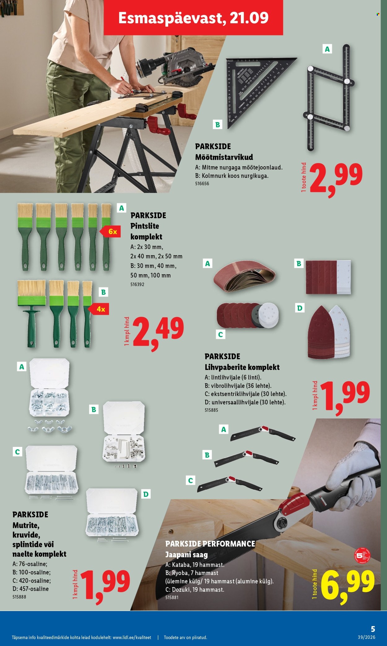Lidl kliendileht - 21.09.2026 - 27.09.2026. Lehekülg 5