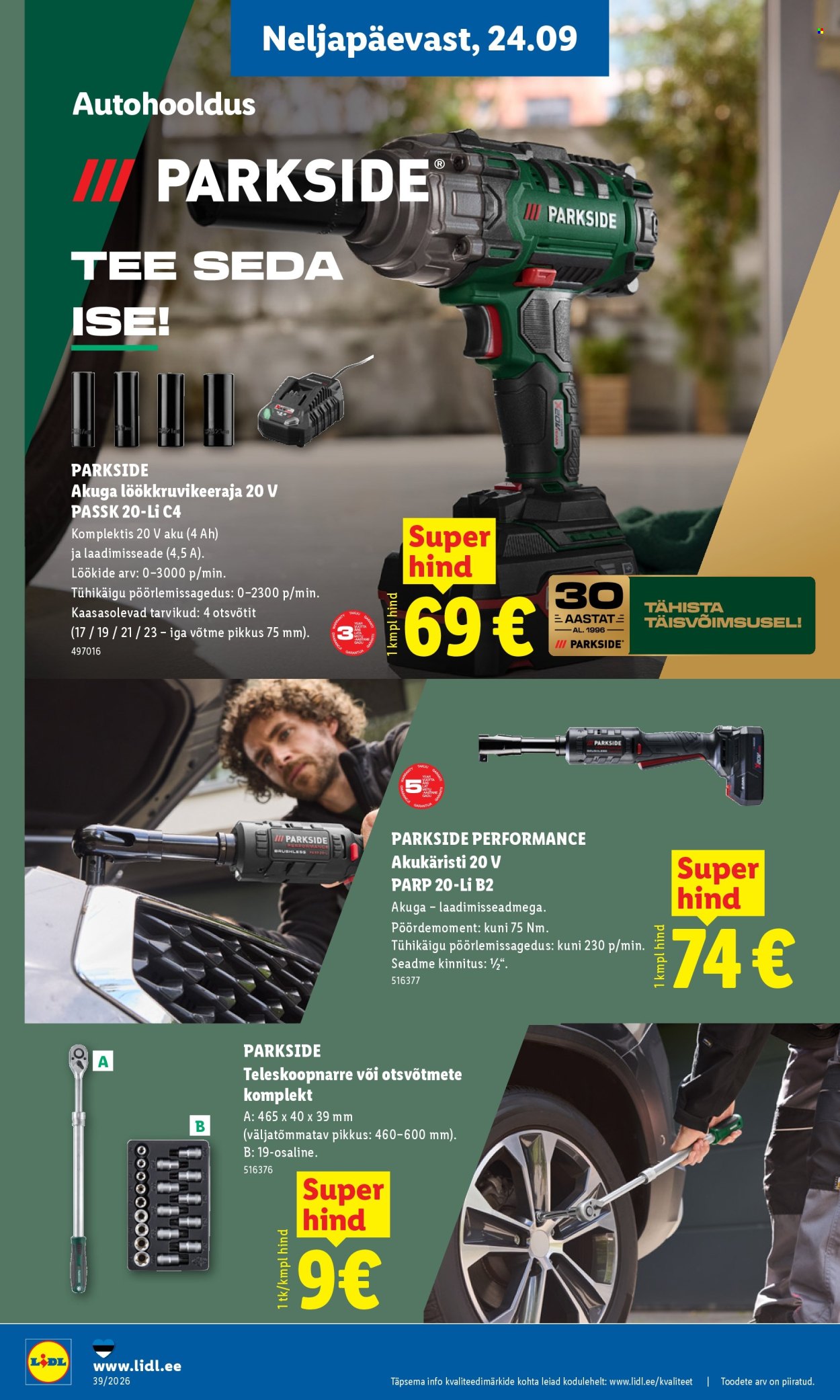 Lidl kliendileht - 21.09.2026 - 27.09.2026. Lehekülg 10