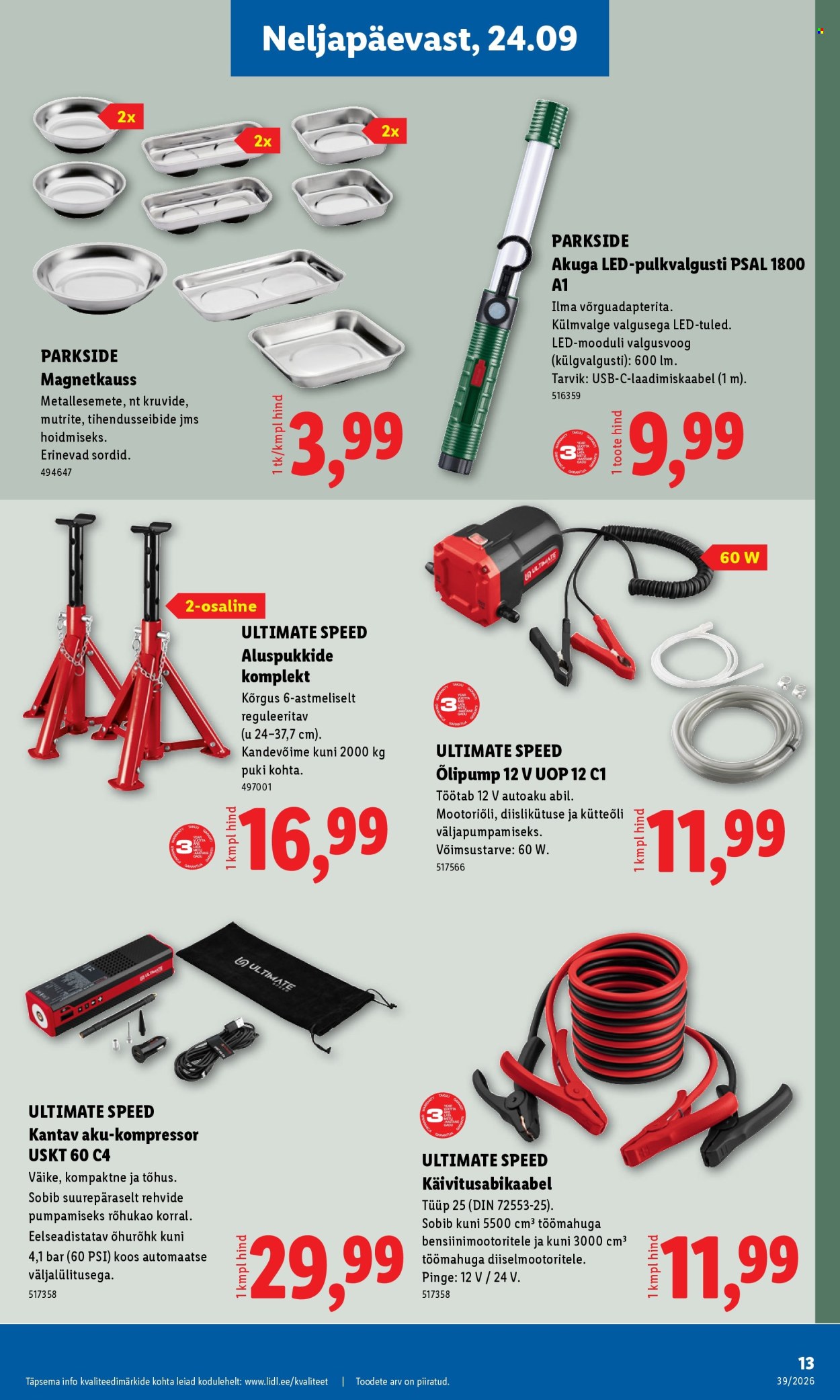 Lidl kliendileht - 21.09.2026 - 27.09.2026. Lehekülg 13