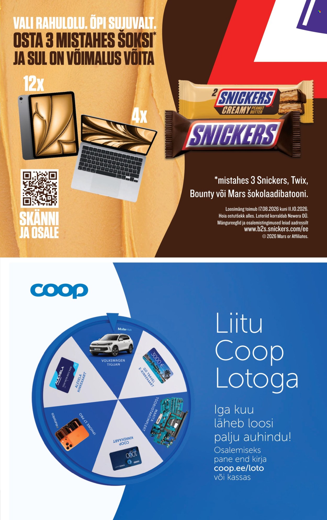 Coop kliendileht - 22.09.2026 - 28.09.2026. Lehekülg 17