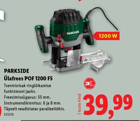 PARKSIDE Ülafrees POF 1200 F5