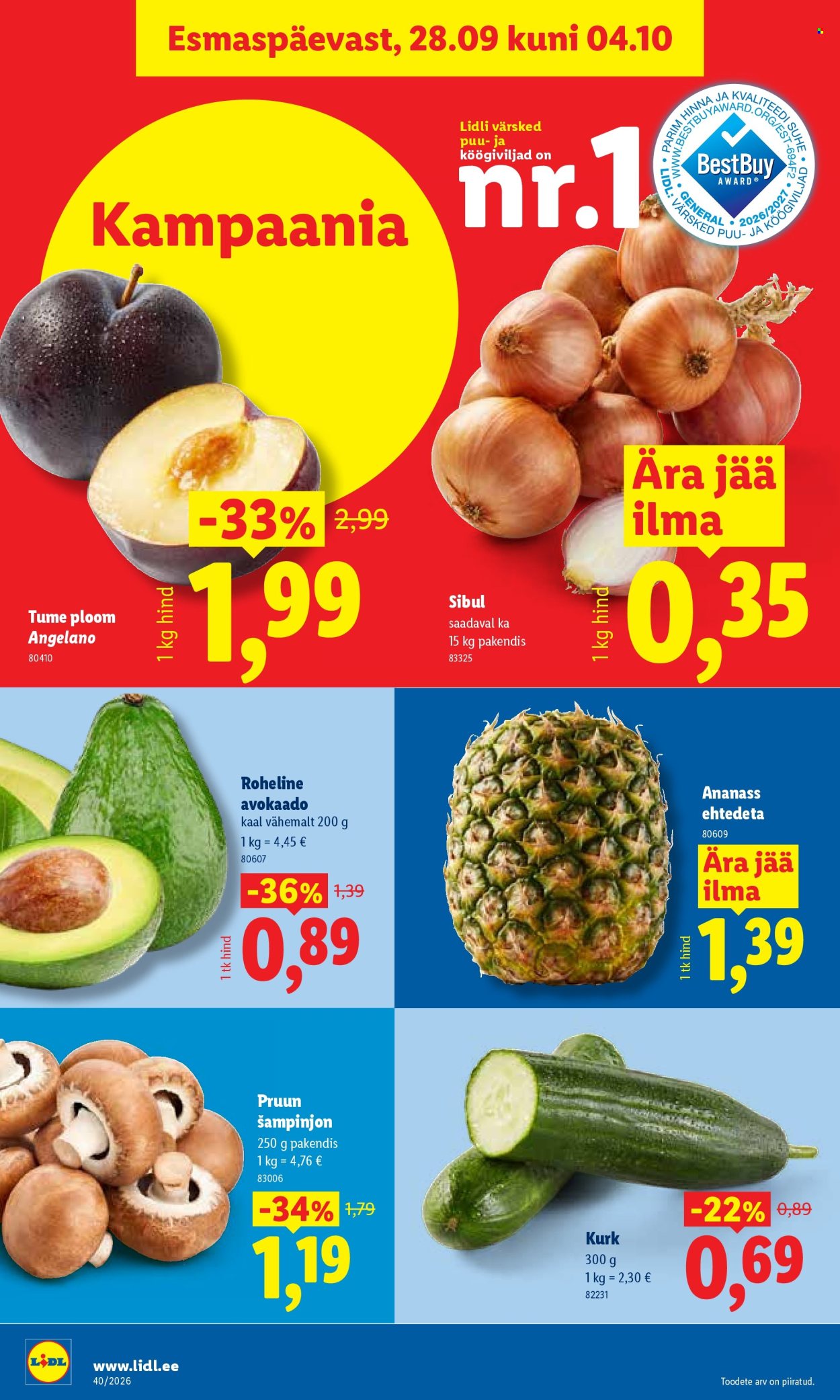 Lidl kliendileht - 28.09.2026 - 04.10.2026. Lehekülg 4
