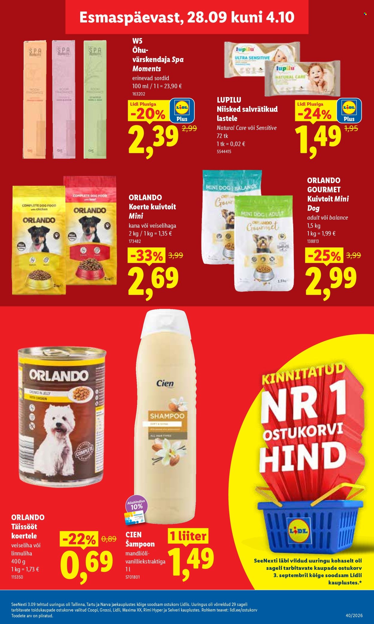 Lidl kliendileht - 28.09.2026 - 04.10.2026. Lehekülg 19