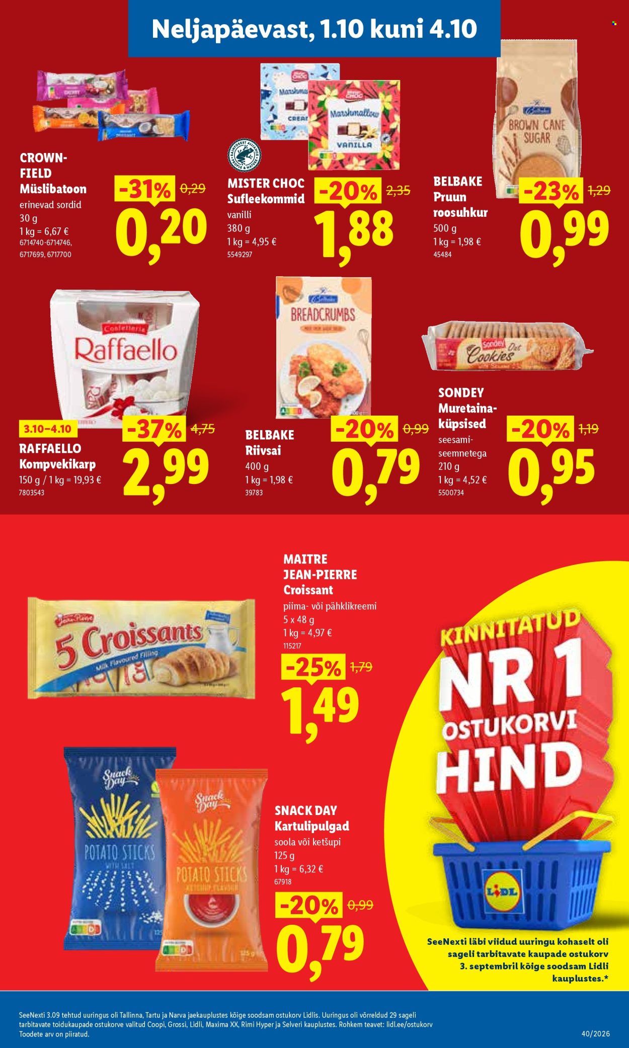 Lidl kliendileht - 28.09.2026 - 04.10.2026. Lehekülg 29