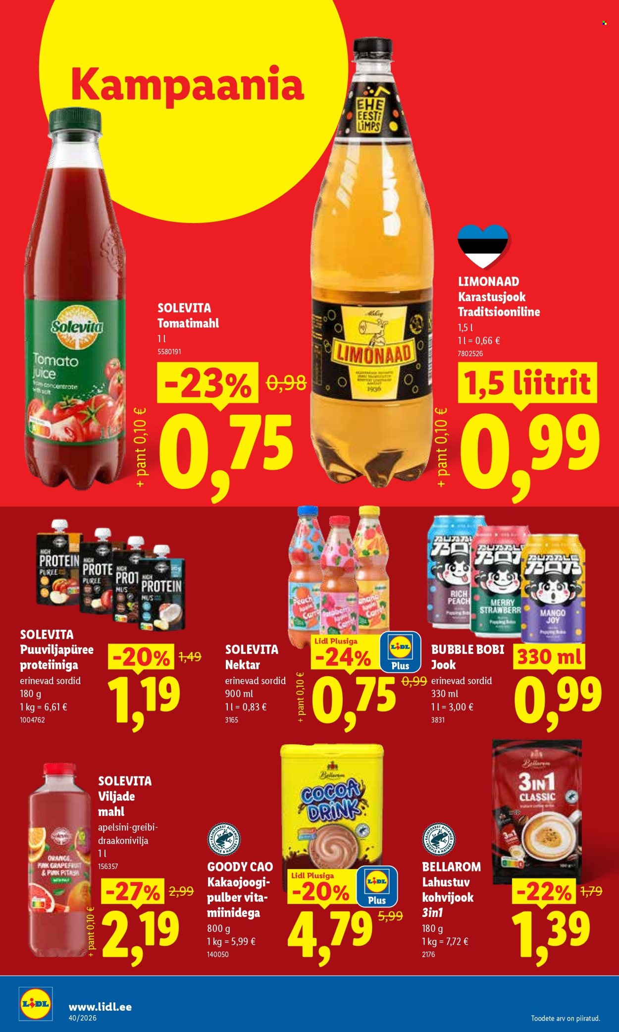 Lidl kliendileht - 28.09.2026 - 04.10.2026. Lehekülg 30