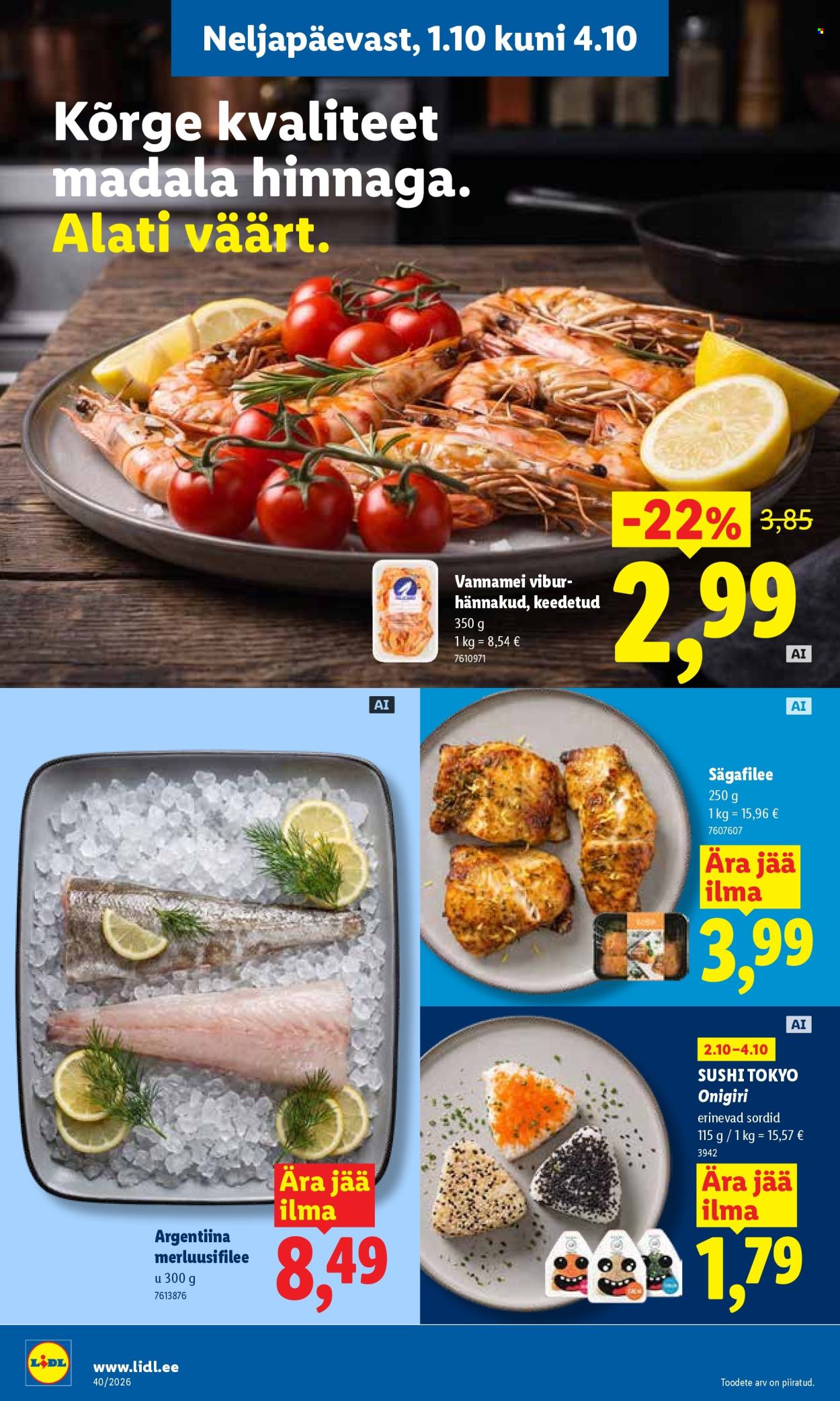Lidl kliendileht - 28.09.2026 - 04.10.2026. Lehekülg 40