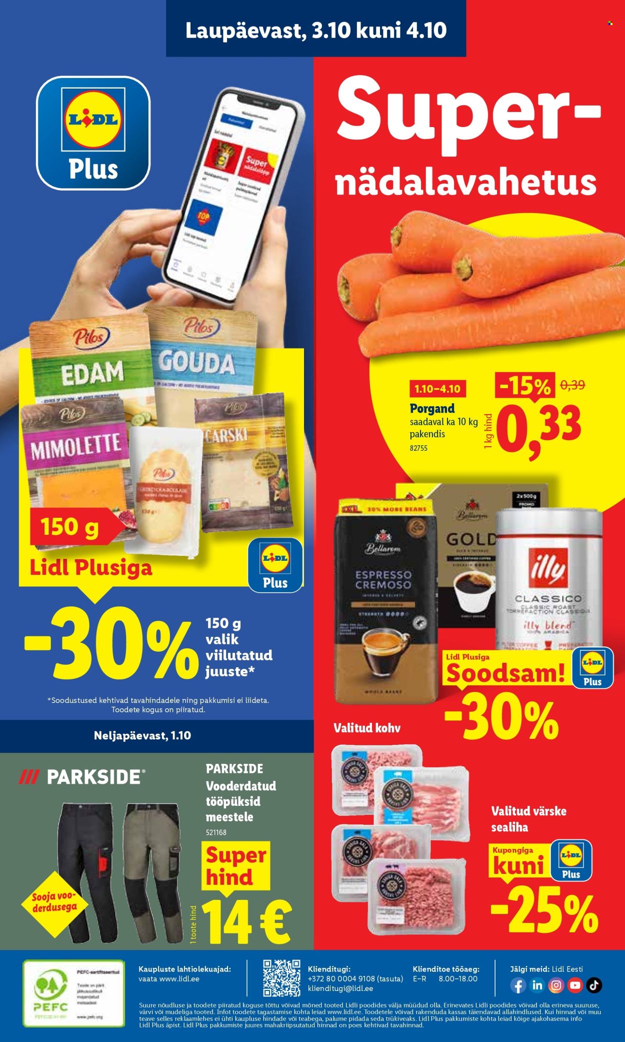 Lidl kliendileht - 28.09.2026 - 04.10.2026. Lehekülg 42