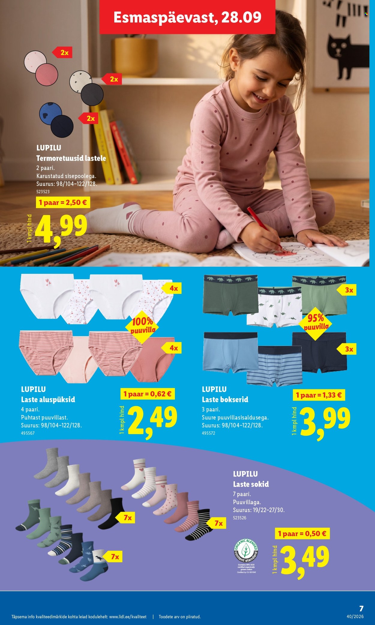 Lidl kliendileht - 28.09.2026 - 04.10.2026. Lehekülg 7