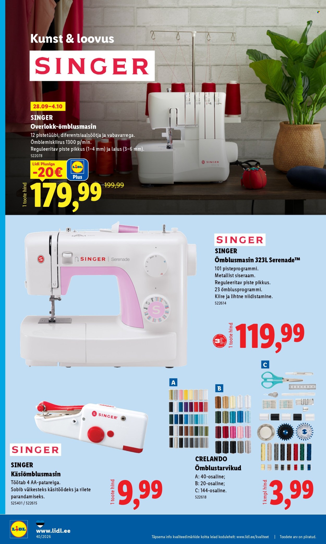 Lidl kliendileht - 28.09.2026 - 04.10.2026. Lehekülg 10