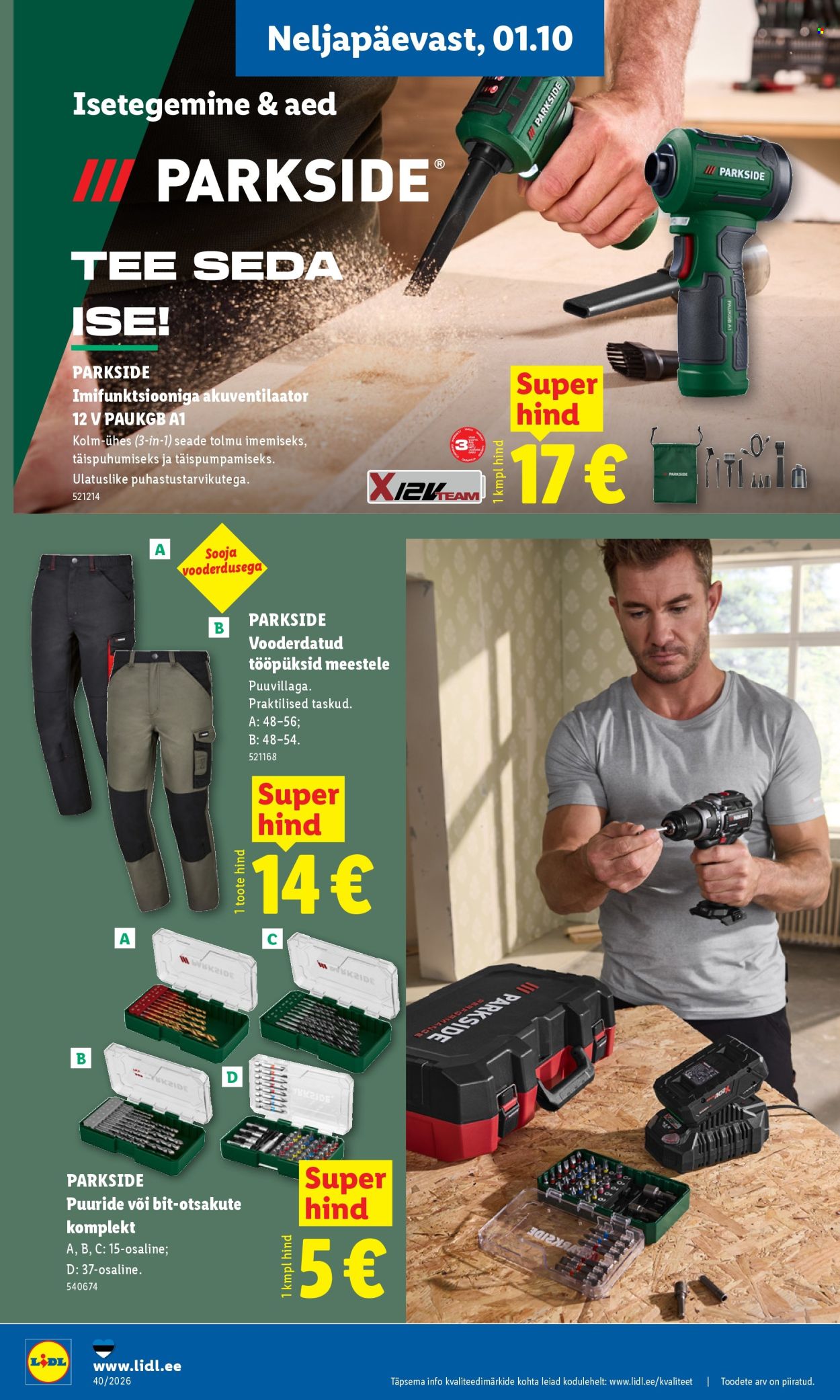 Lidl kliendileht - 28.09.2026 - 04.10.2026. Lehekülg 12