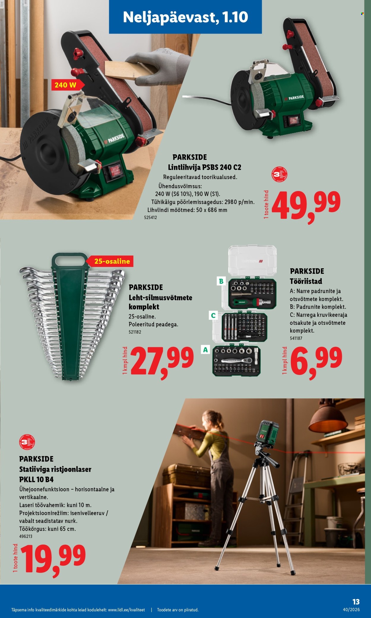 Lidl kliendileht - 28.09.2026 - 04.10.2026. Lehekülg 13
