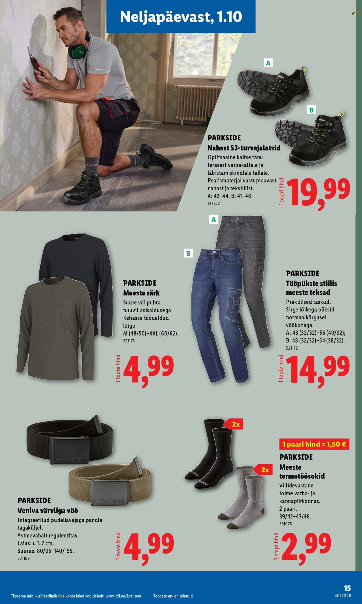 Lidl kliendileht - 28.09.2026 - 04.10.2026. Lehekülg 15