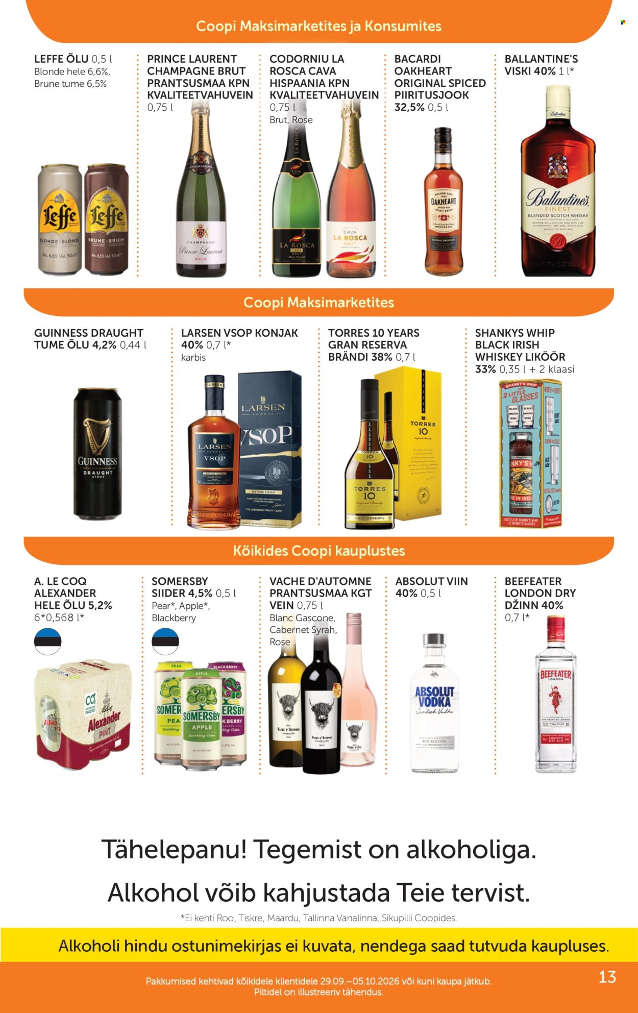 Coop kliendileht - 29.09.2026 - 05.10.2026. Lehekülg 13