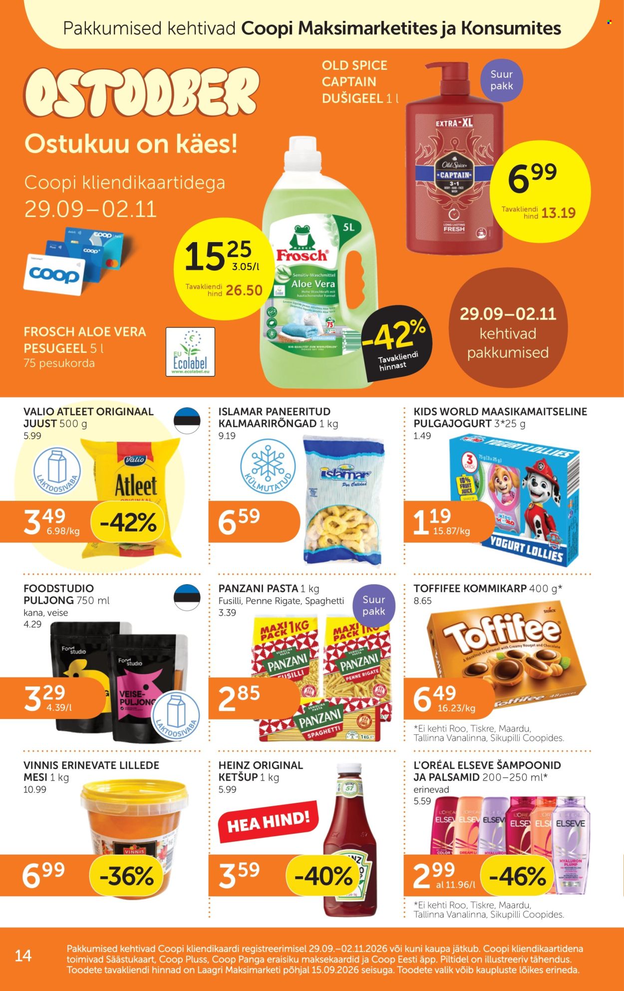 Coop kliendileht - 29.09.2026 - 05.10.2026. Lehekülg 14
