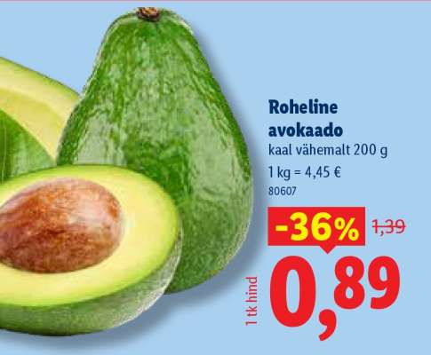 Roheline avokaado