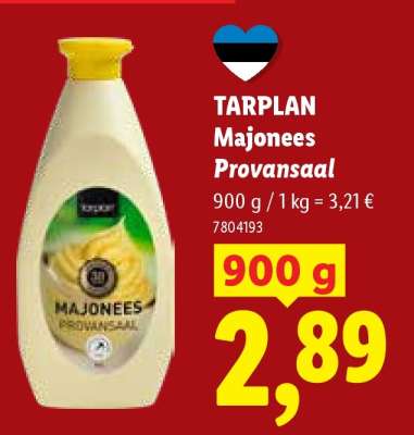 TARPLAN Majonees Provansaal