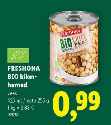 FRESHONA BIO kikerherned
