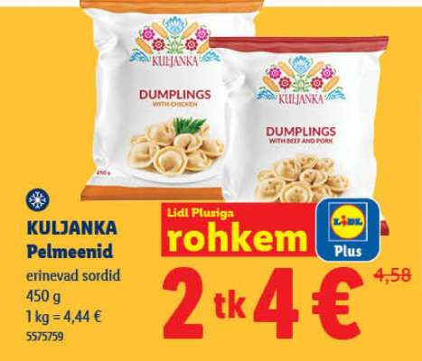 KULJANKA Pelmeenid