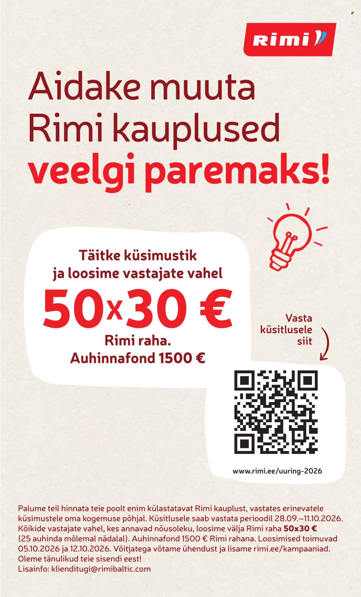 Rimi kliendileht - 29.09.2026 - 05.10.2026. Lehekülg 5