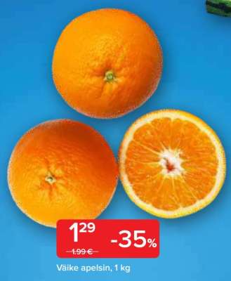 Väike apelsin, 1 kg