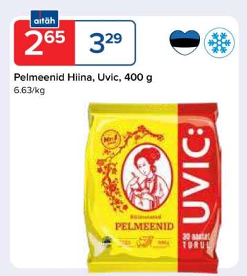 Pelmeenid Hiina, Uvic, 400 g