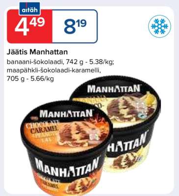 Jäätis Manhattan