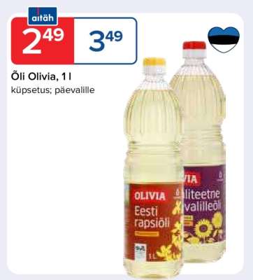 Õli Olivia, 1 l