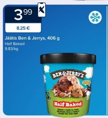 Jäätis Ben & Jerry’s, 406 g