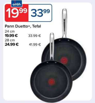 Pann Duetto+, Tefal 24 cm
