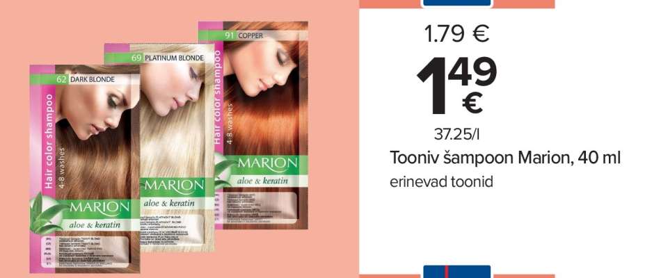 Tooniv šampoon Marion