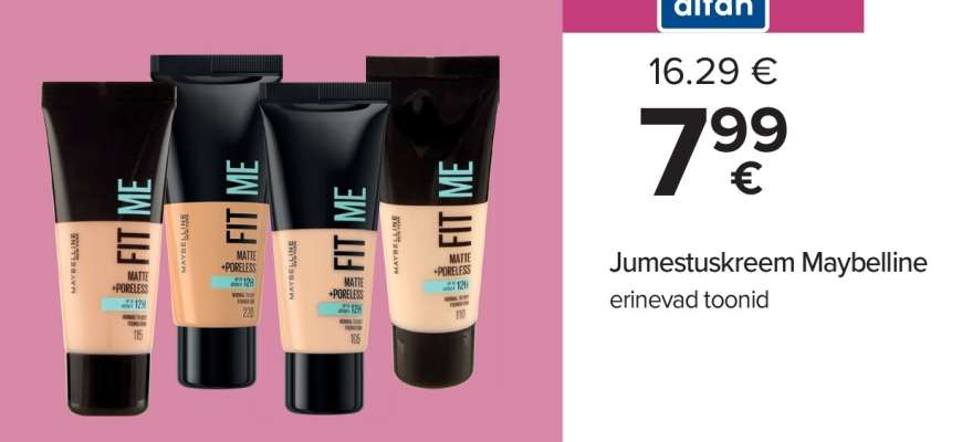 Jumestuskreem Maybelline