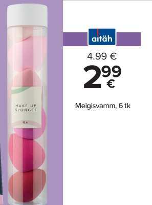 Meigisvamm, 6 tk