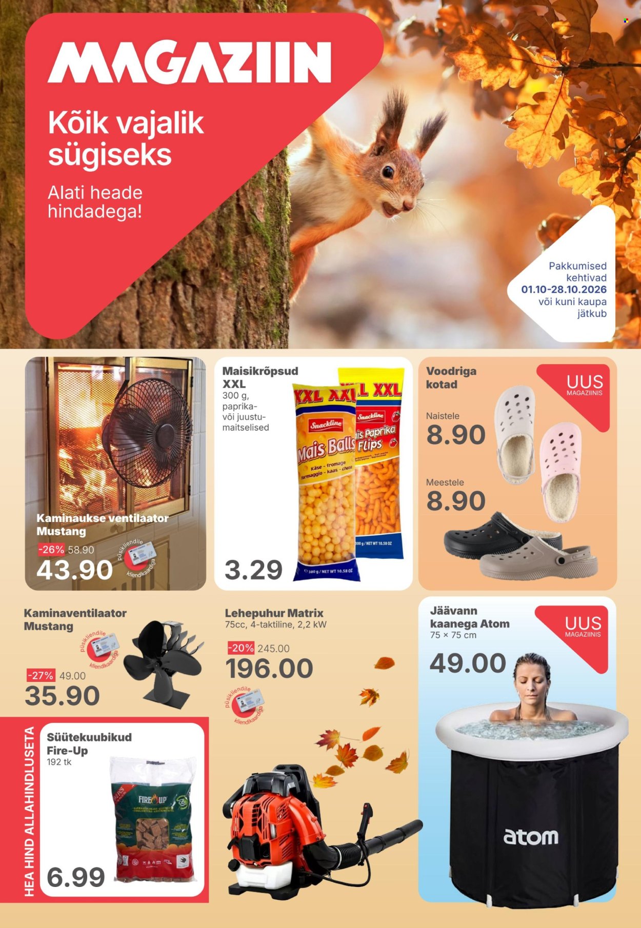 Magaziin kliendileht - 01.10.2026 - 28.10.2026. Lehekülg 1