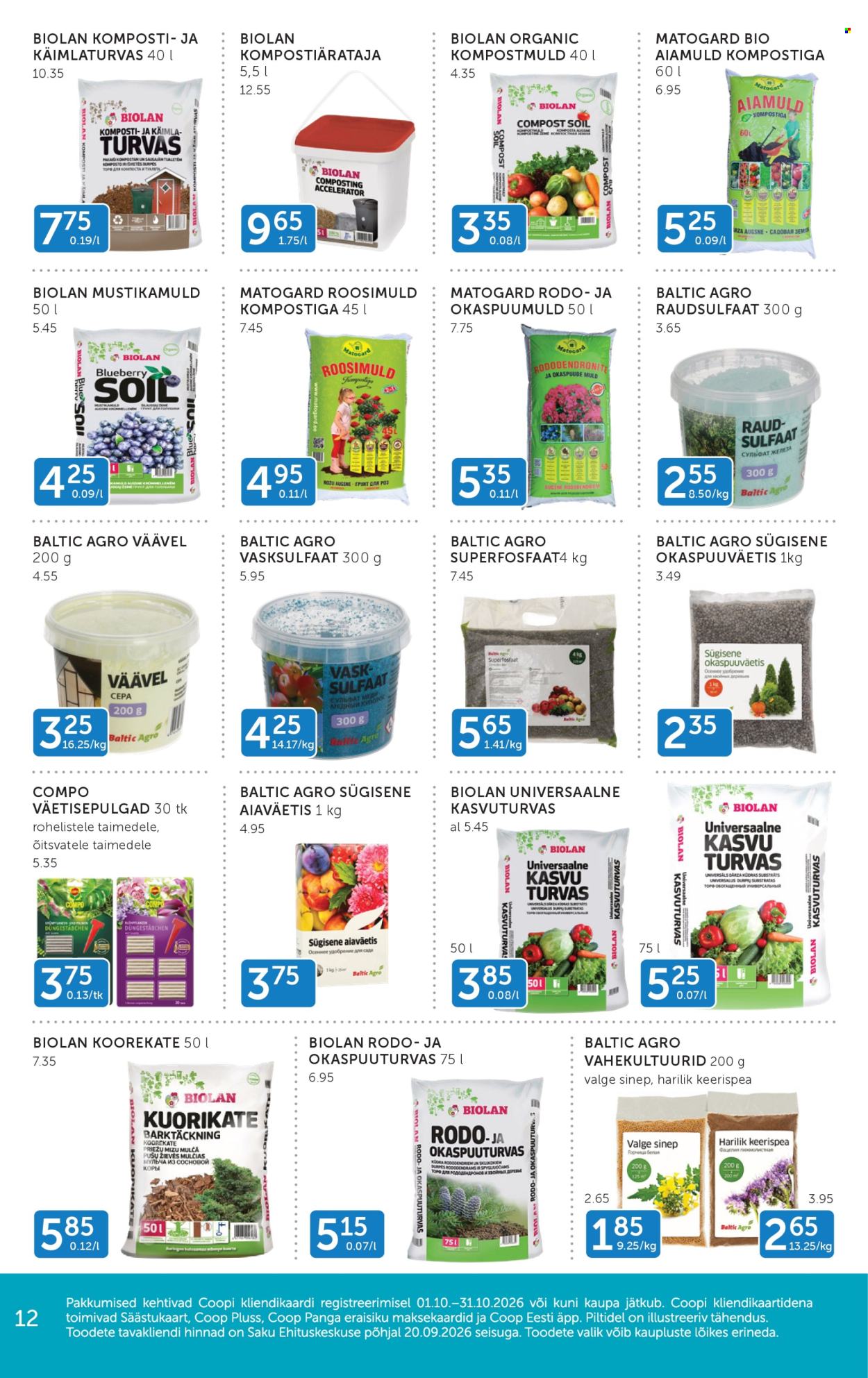 Coop kliendileht - 01.10.2026 - 31.10.2026. Lehekülg 12