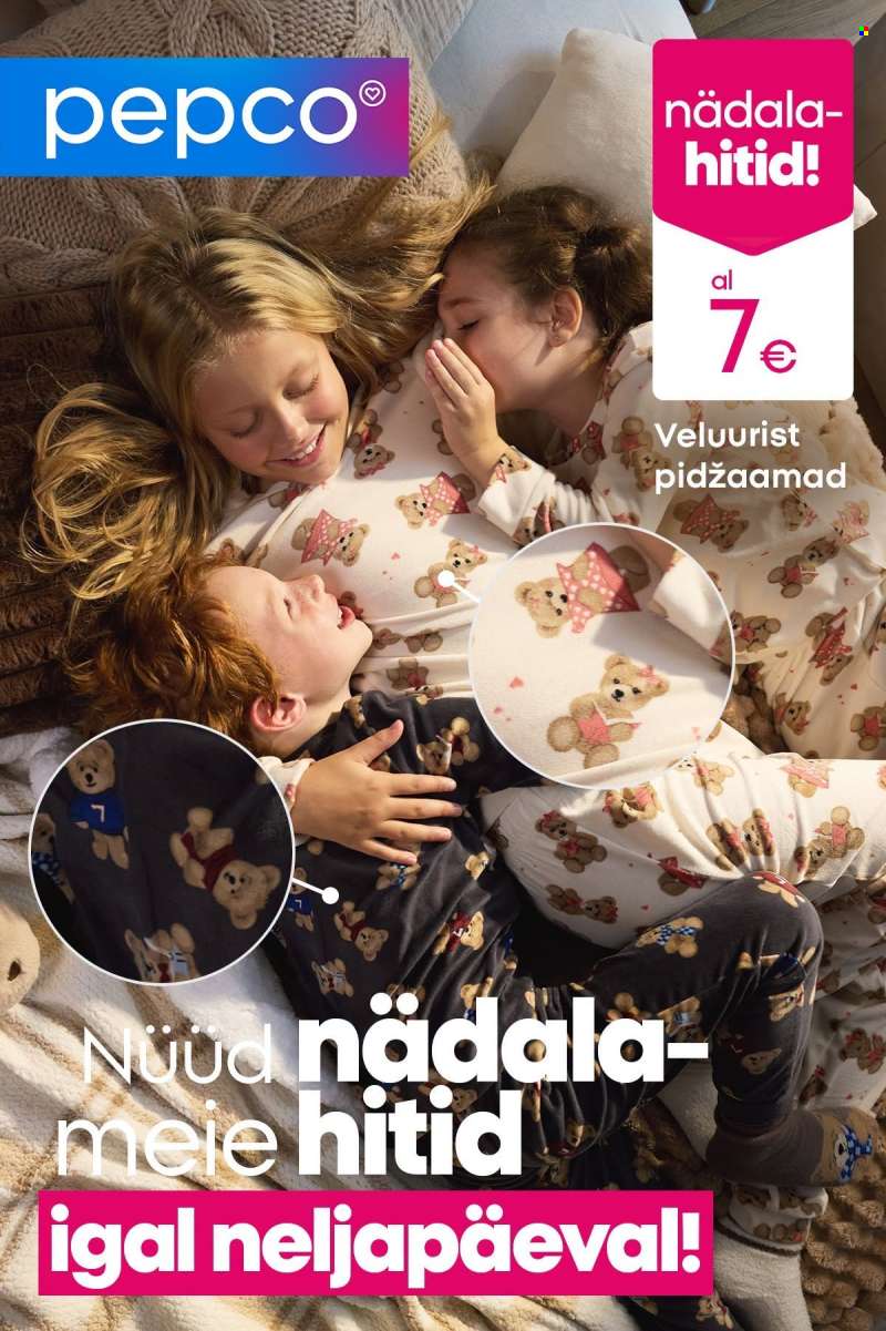 Kaupluse Pepco kliendileht - 01.10.2026 - 07.10.2026.