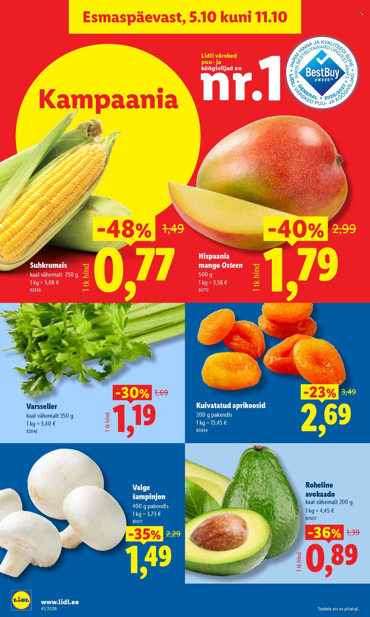 Lidl kliendileht - 05.10.2026 - 11.10.2026. Lehekülg 4
